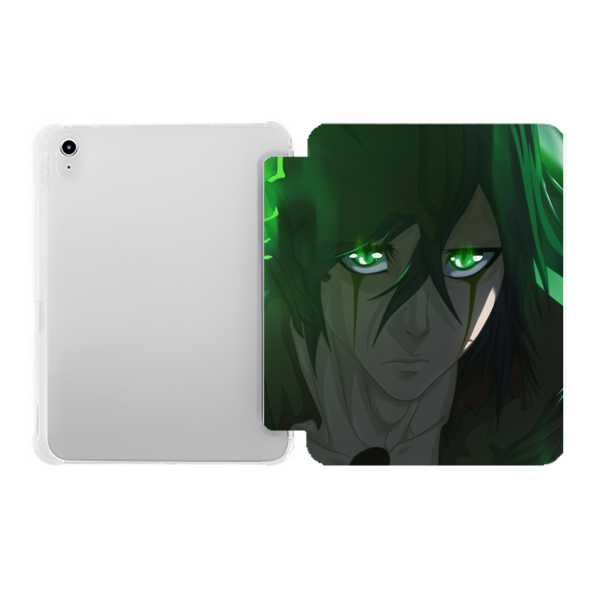 （画像用） ブリーチ BLEACH IPad ケース ペン収納付き 三つ折りスタンド PUレザー×シリコン 対応機種9.5/10.5/10.9インチ